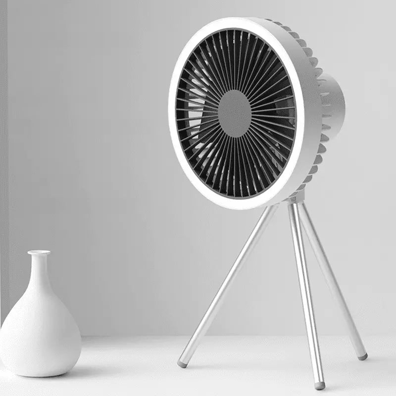 Ventilador de Coluna Portátil Recarregável de Mesa Polihousi 1