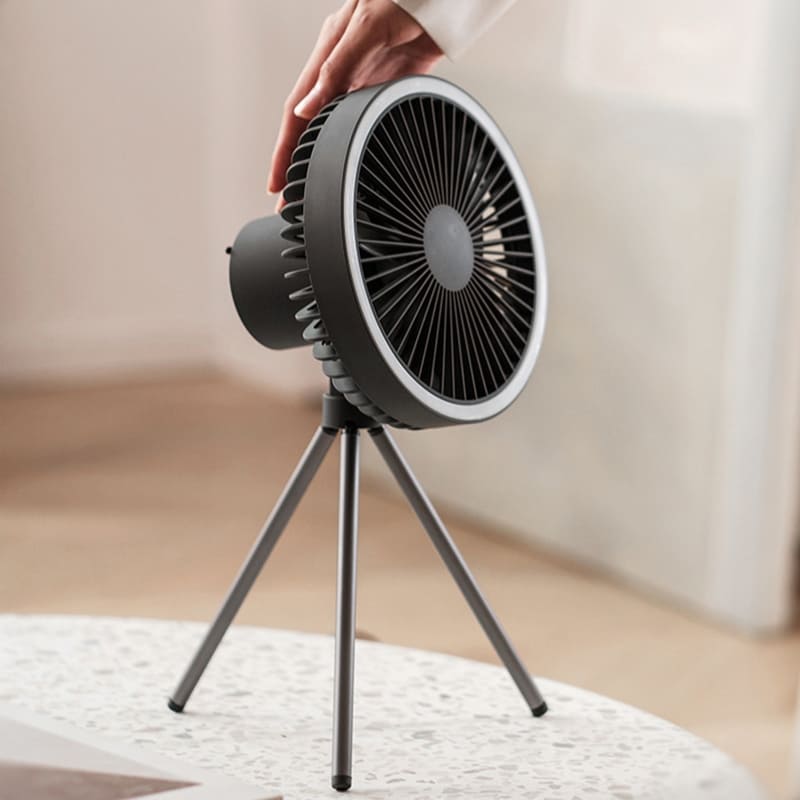 Ventilador de Coluna Portátil Recarregável de Mesa Polihousi 2