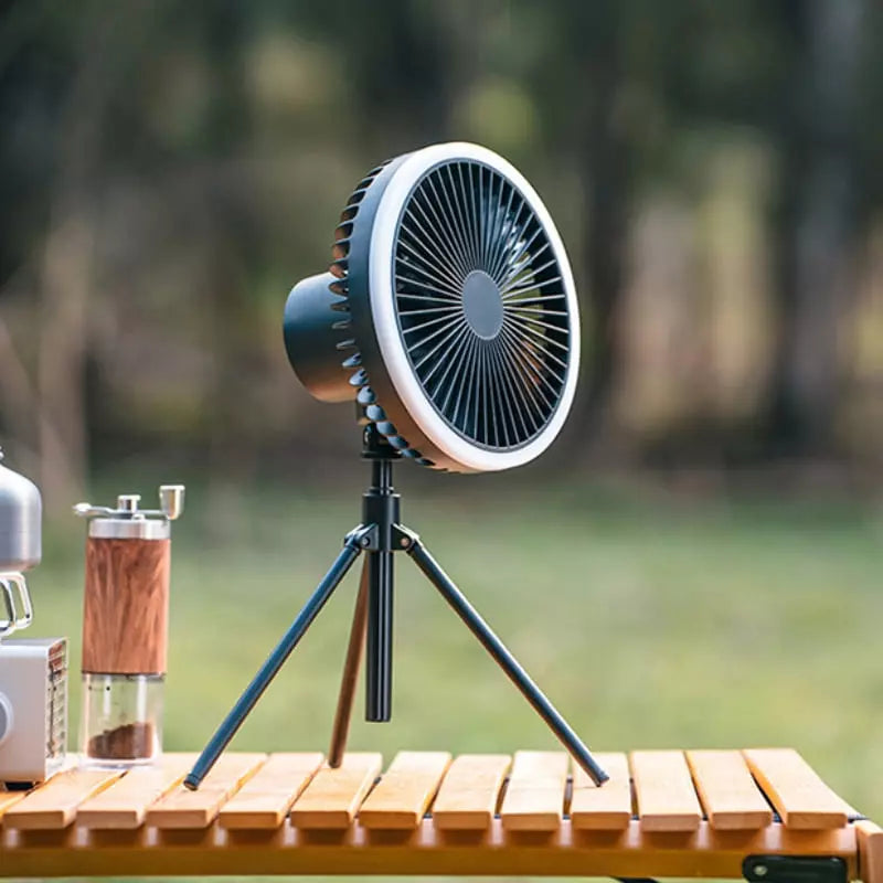 Ventilador de Coluna Portátil Recarregável de Mesa Polihousi 8