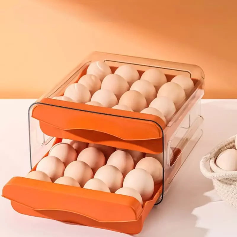 Organizador de Geladeira com Gavetas Porta Ovos Polihousi