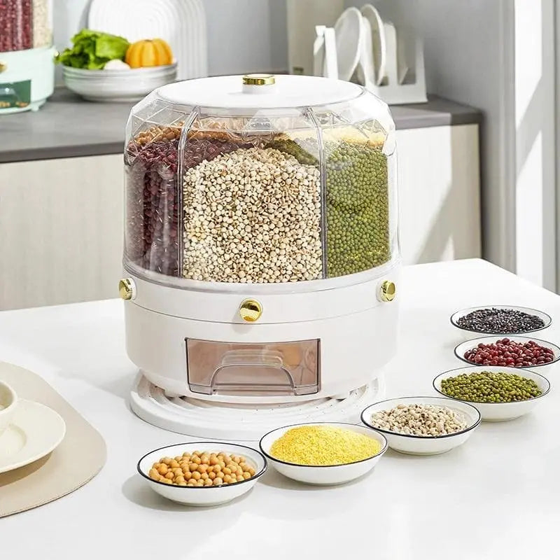 Dispensador Porta Alimentos e Cereais Giratório Polihousi 2