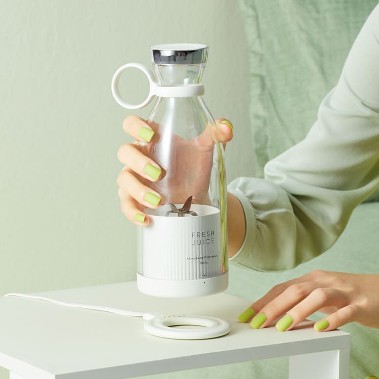 Liquidificador Portátil e Mixer Sem Fio - Polihousi 8