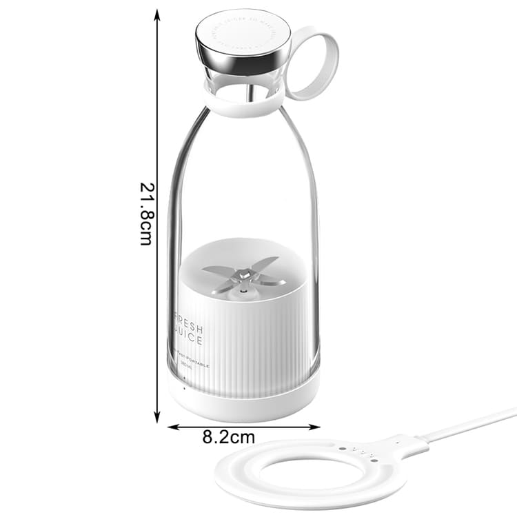 Liquidificador Portátil e Mixer Sem Fio - Polihousi 14