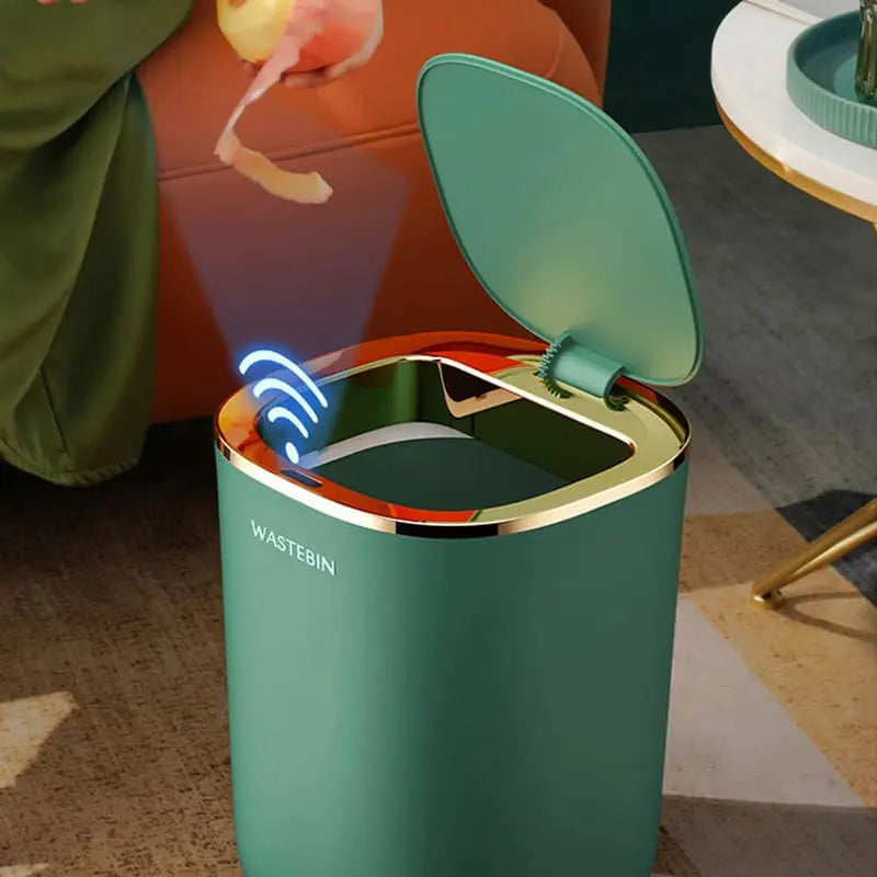Lixeira para Banheiro e Cozinha Automática Colorida Polihousi 11