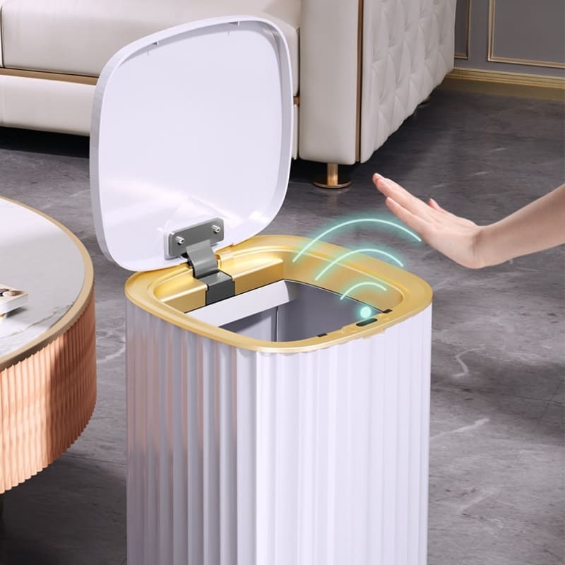 Lixeira para Banheiro e Cozinha Automática com Sensor Inteligente 2