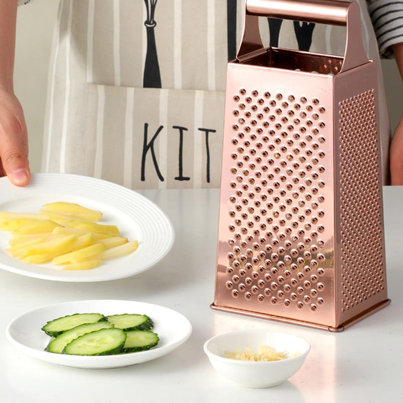 Ralador de Queijo e Legumes Multifuncional Inox 4