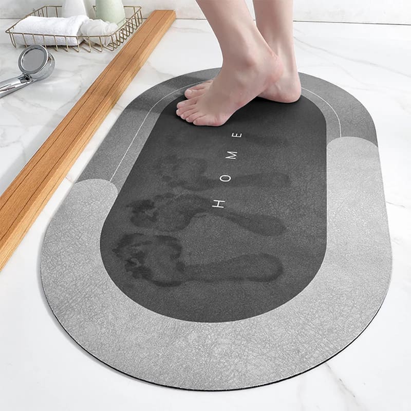 Tapete para Banheiro Antiderrapante Absorvente Premium 5