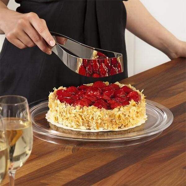 EasyTORTA™ | Fatiador de Bolo Inox c/ Design Europeu Premium - POLIHOUSI