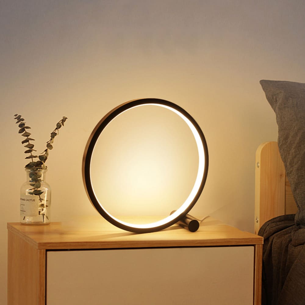 Luminária de Mesa LED USB Alumínio Moderna Touch Polihousi - Ocra™