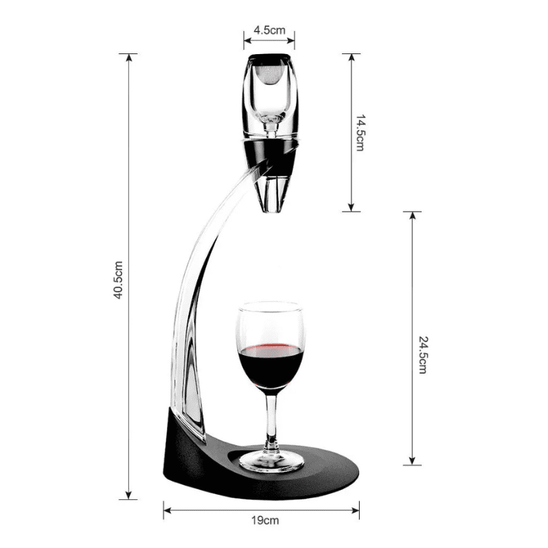 Aerador de Vinho Profissional Portátil Bar em Casa Polihousi 8