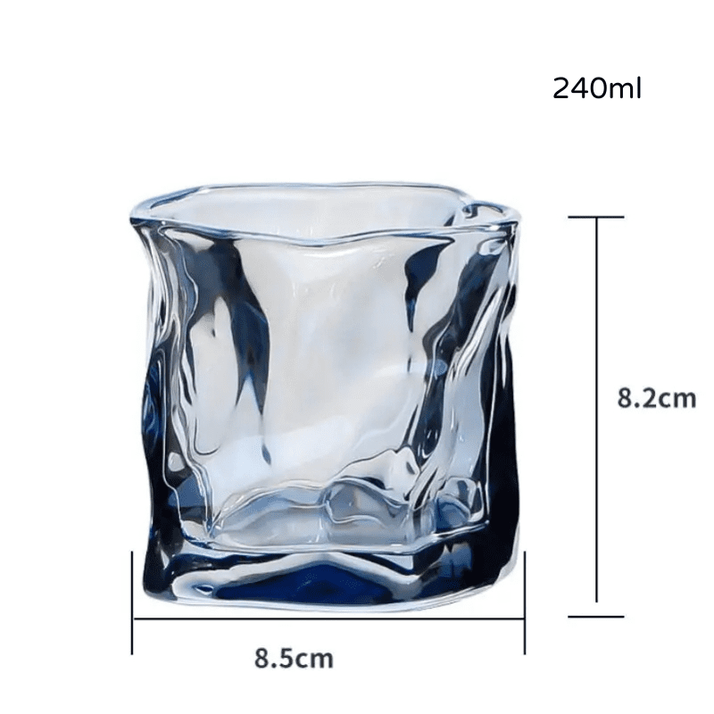 Copo de Whisky Cristal Drinks Irregular Bar em Casa Polihousi 12