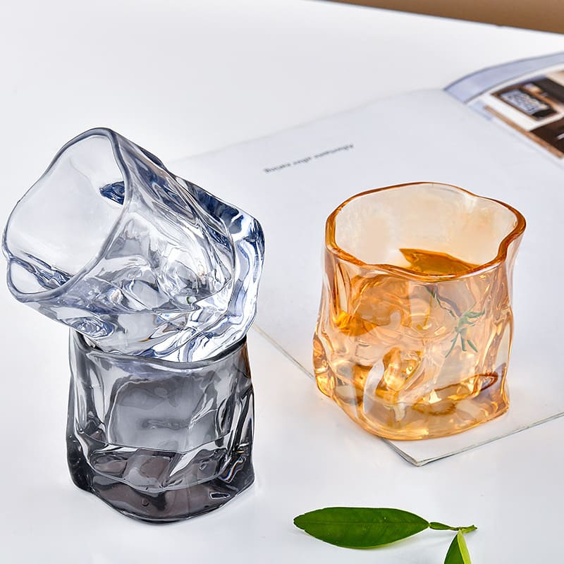 Copo de Whisky Cristal Drinks Irregular Bar em Casa Polihousi 6