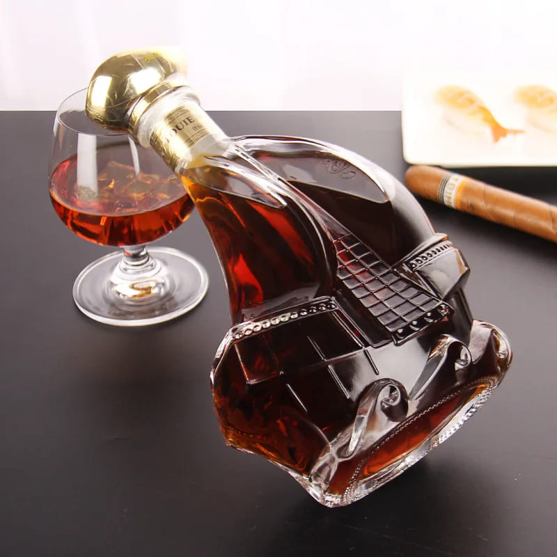 Decanter de Vinho Whisky Vidro Caravela Bar em Casa Polihousi 4