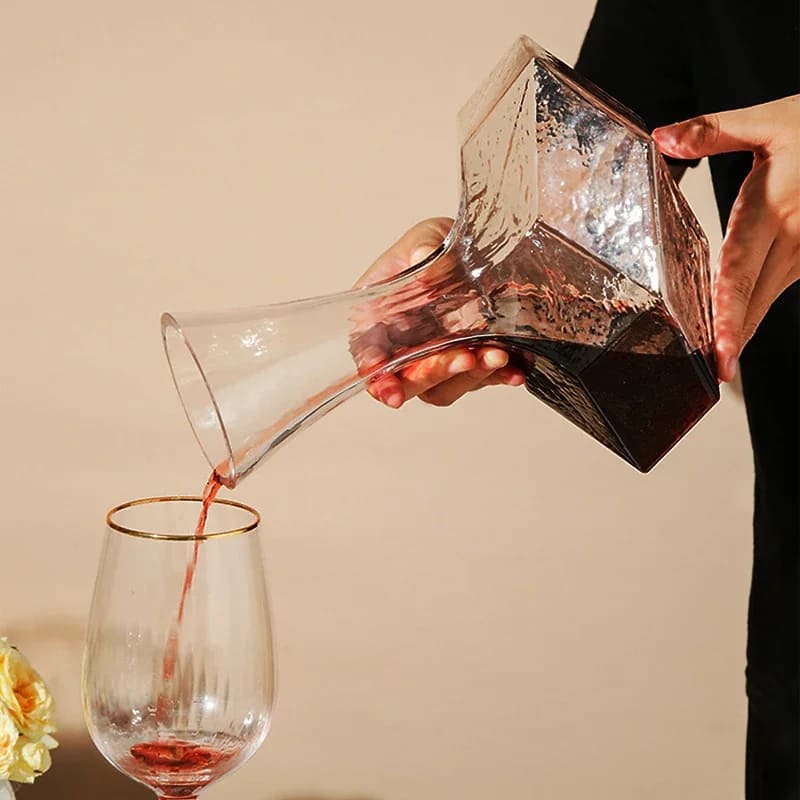 Decanter de Vinho Whisky Vidro Criativo Bar em Casa Polihousi 3