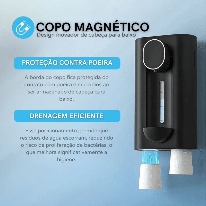 Dispenser Enxaguante Bucal Automático USB Recarregável Polihousi 6