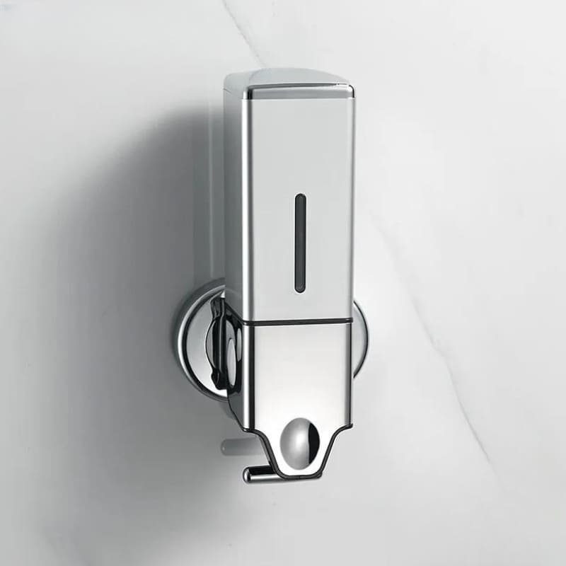 Dispenser de Sabonete Líquido Shampoo Condicionador Quadrado Polihousi 6