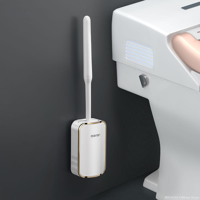Escova Sanitária para Banheiro Silicone com Suporte Polihousi 7