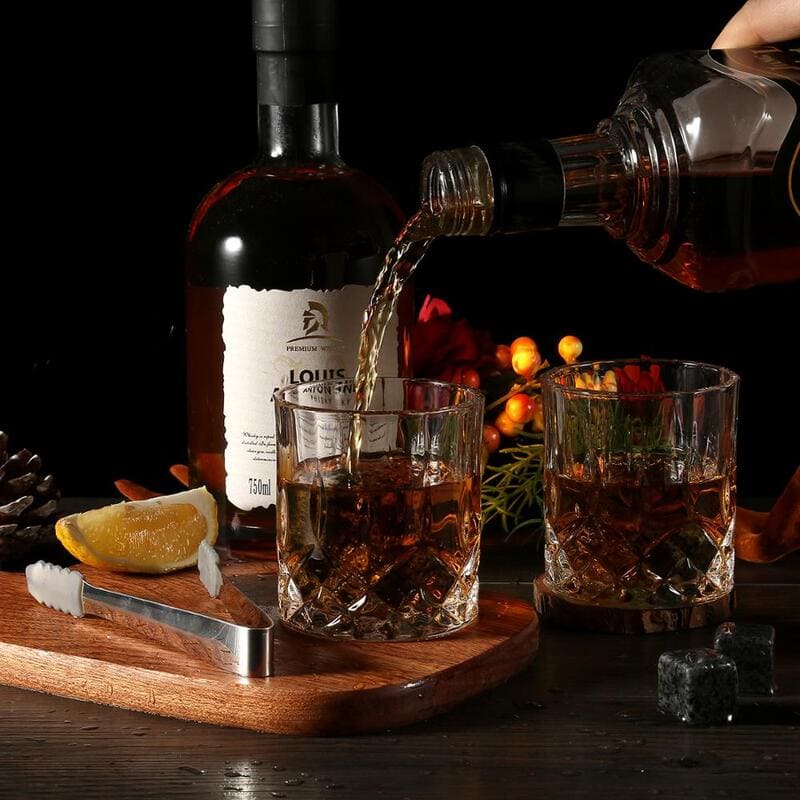Kit Whisky Copos Cubo de Gelo Pegador Bar em Casa Polihousi 5