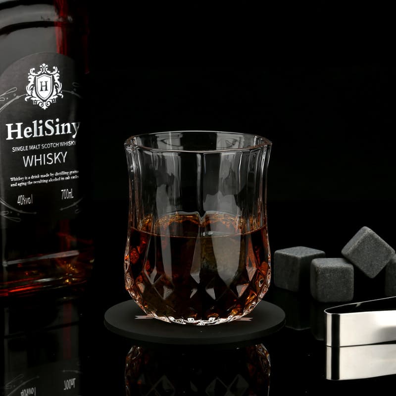 Kit Whisky Copos Cubo de Gelo Pegador Bar em Casa Polihousi 7