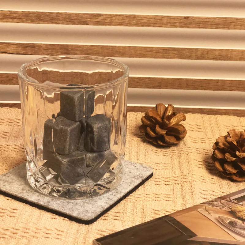 Kit Whisky Copos Cubo de Gelo Pegador Bar em Casa Polihousi 9