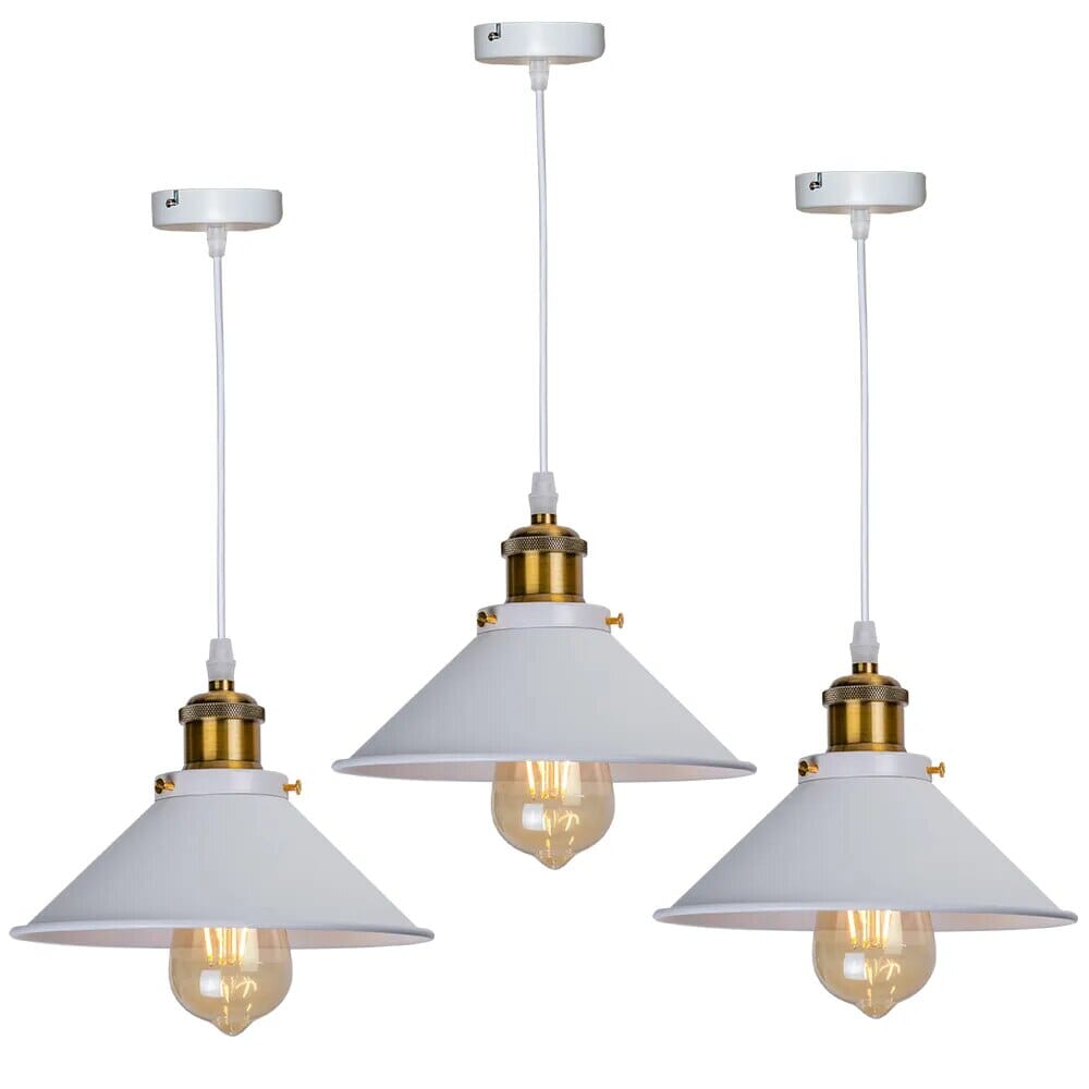 Luminaria Lustre Pendente Vintage Retro Cozinha Balcao Polihousi 12