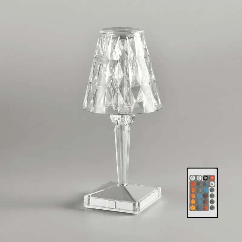 Luminaria de Mesa LED Diamante USB 3 em 1 Sem Fio Polihousi 26