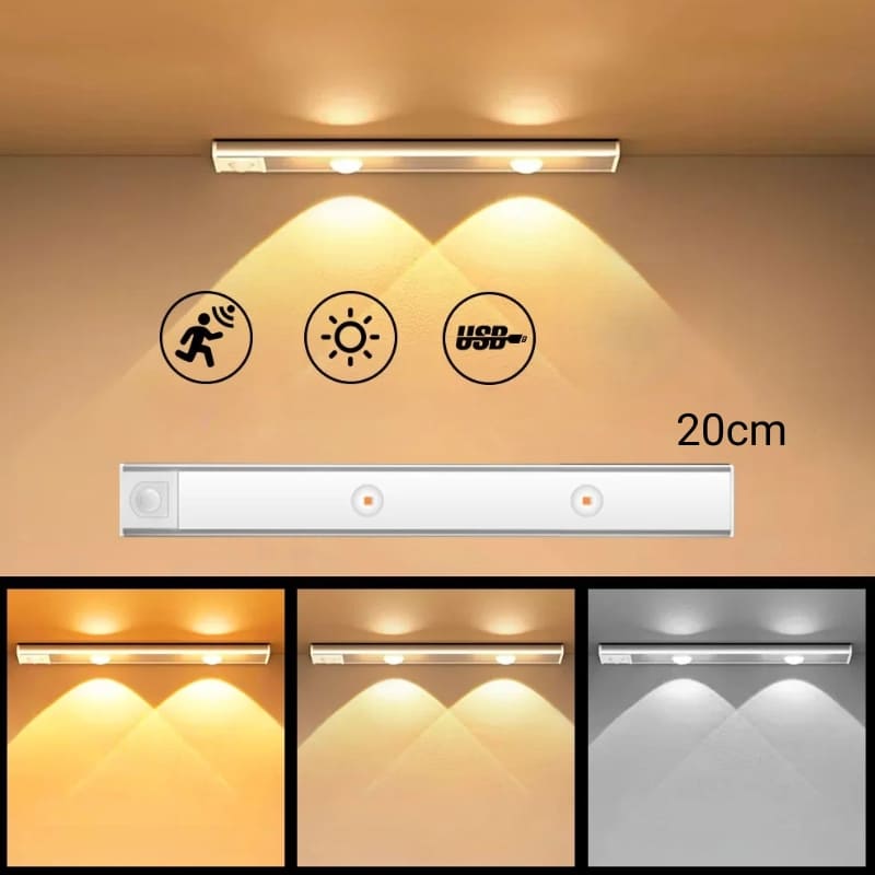 Luminária de LED Magnética com Sensor de Movimento Polihousi 14