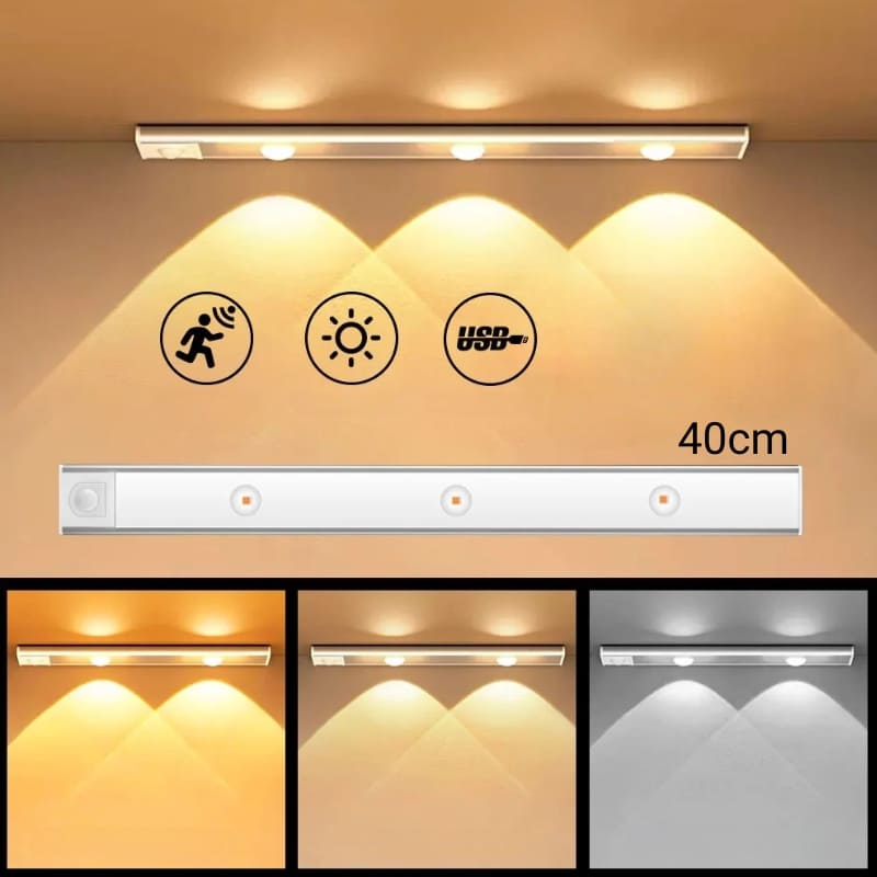 Luminária de LED Magnética com Sensor de Movimento Polihousi 5