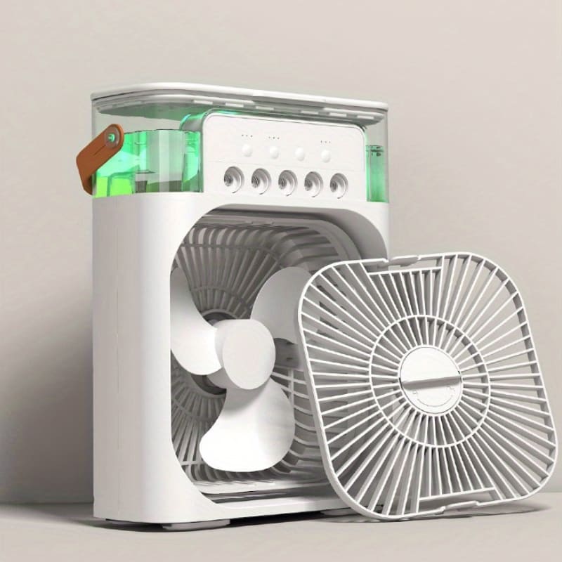 Mini Ar Condicionado Ventilador de Mesa Umidificador Polihousi 8