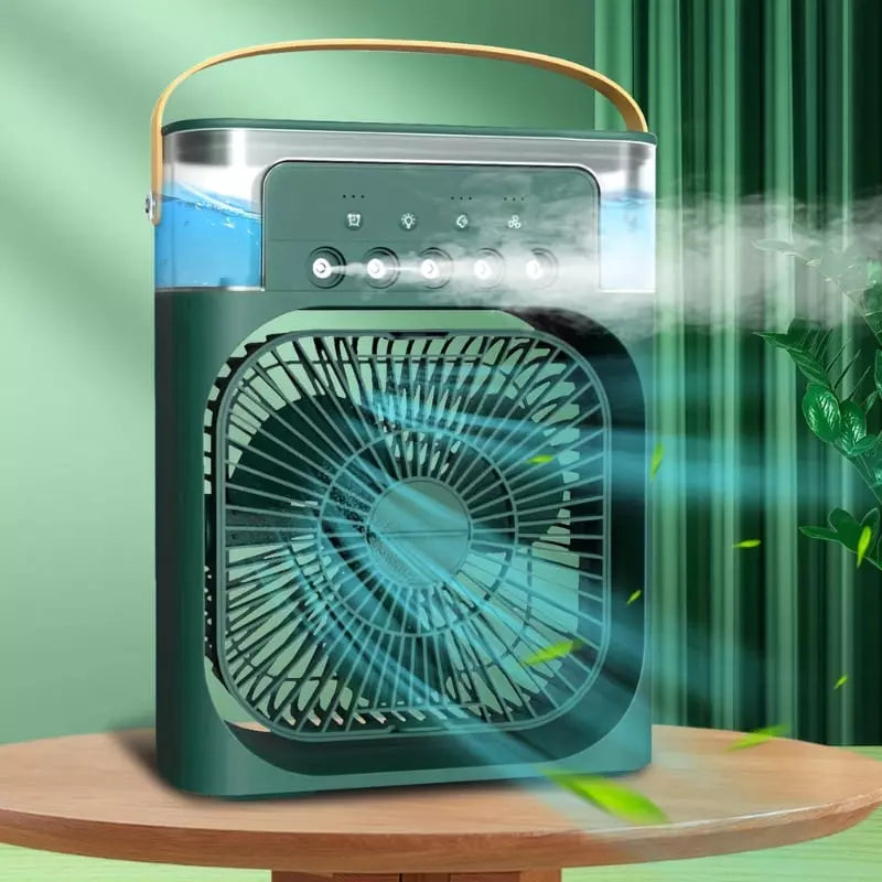 Mini Ar Condicionado Ventilador de Mesa Umidificador Polihousi 10