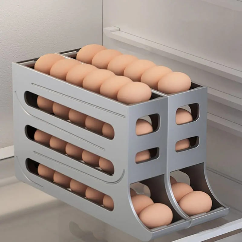 Organizador de Geladeira Porta Ovos Dispenser Polihousi 8