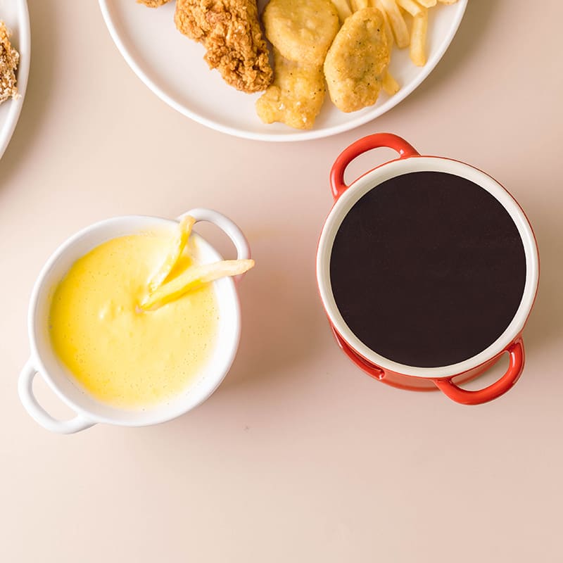 Panela de Fondue de Queijo e Chocolate Cerâmica Polihousi 5