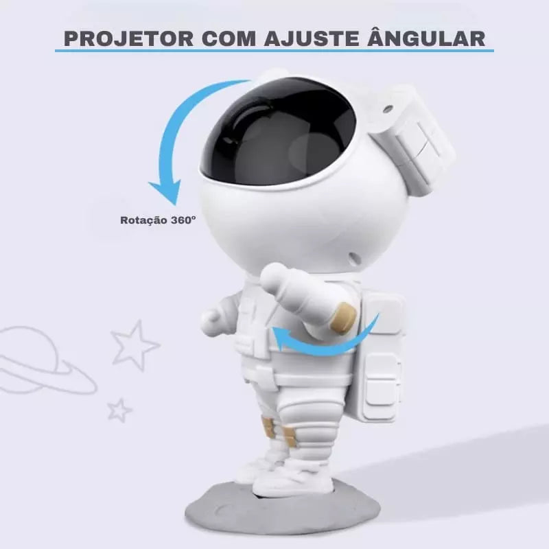 Projetor Astronauta Decoração Galáxia LED - Astronaut™ 5