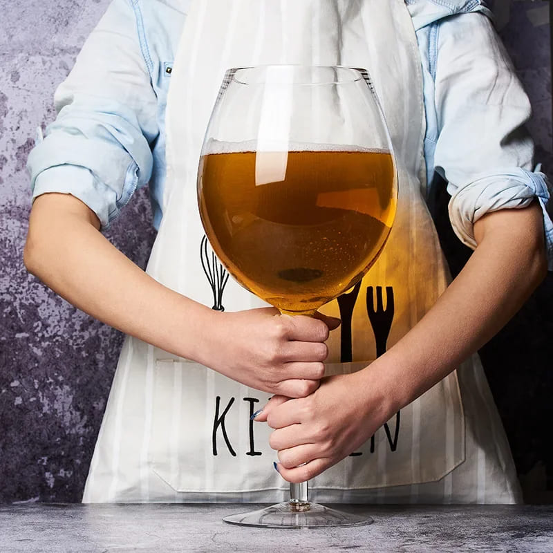 Taça de Vinho Cristal Gigante 3 Litros Bar em Casa Polihousi 3