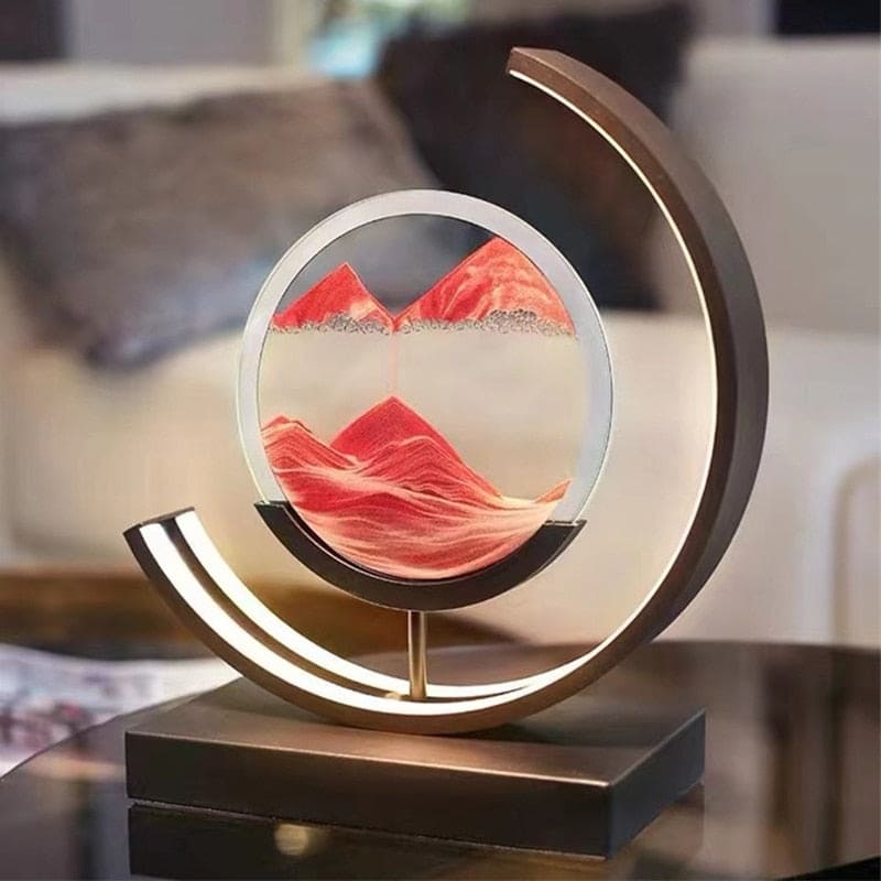 Luminária de Mesa Ampulheta LED Decorativa Polihousi 6