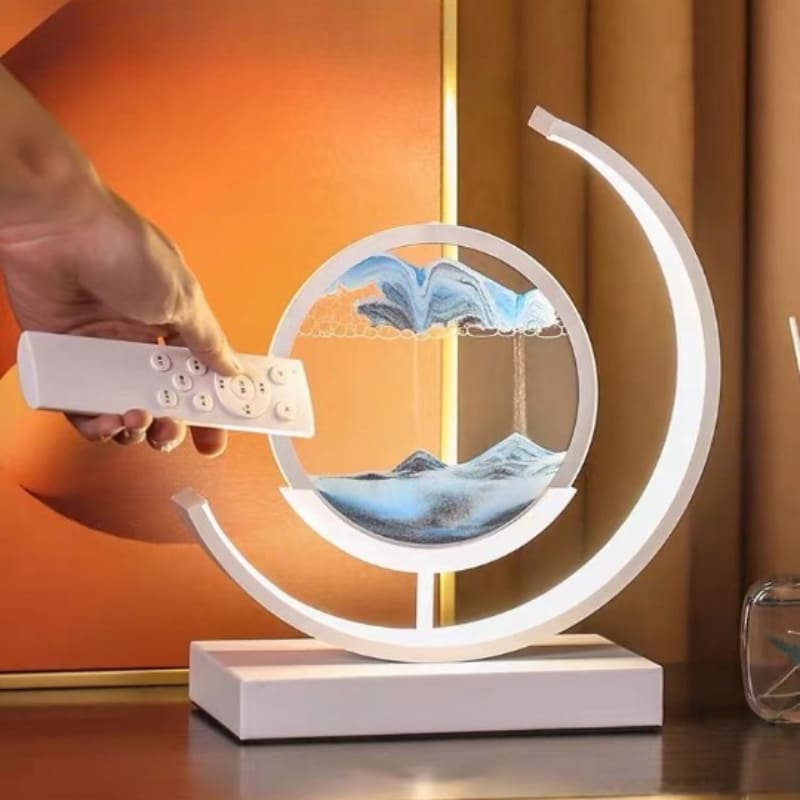 Luminária de Mesa Ampulheta LED Decorativa Polihousi 8