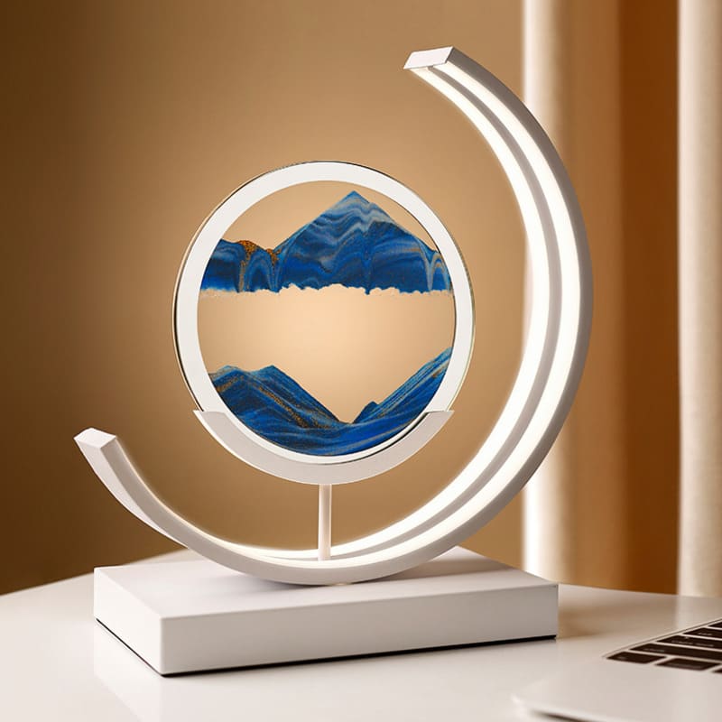 Luminária de Mesa Ampulheta LED Decorativa Polihousi 3