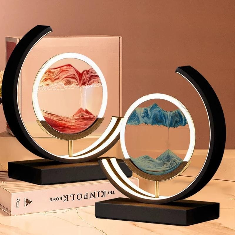 Luminária de Mesa Ampulheta LED Decorativa Polihousi 5